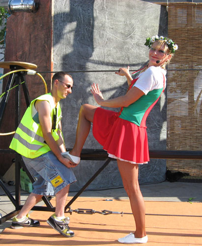 Mariann Engels | Seilartistik | Programm 'Ungarisches Blut'