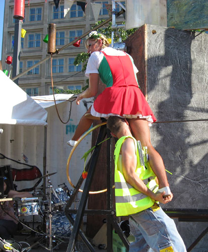 Mariann Engels | Seilartistik | Programm 'Ungarisches Blut'