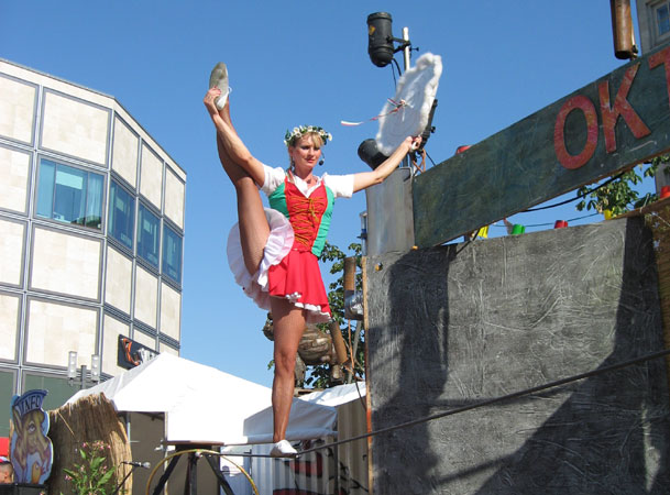 Mariann Engels | Seilartistik | Programm 'Ungarisches Blut'