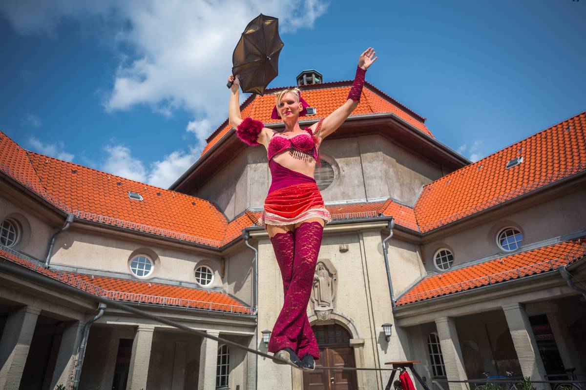 Mariann Engels | Seilartistik | Programm 'Fever'