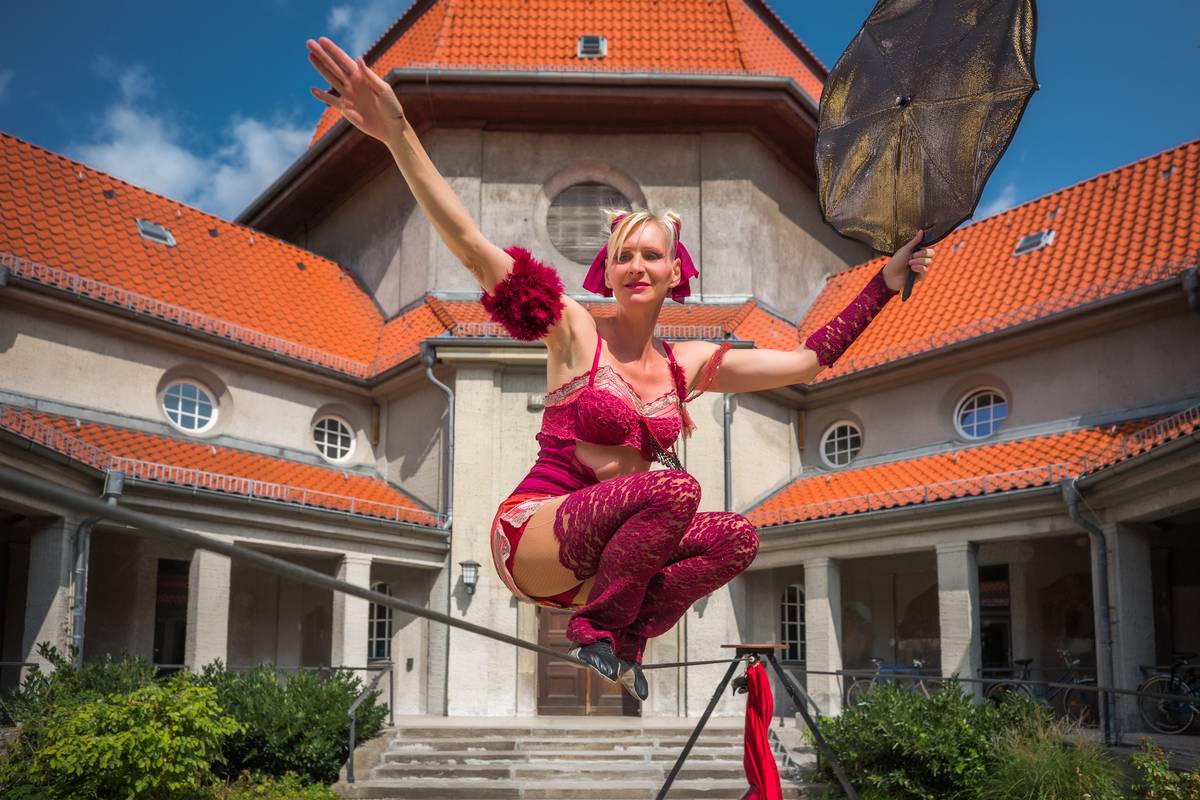 Mariann Engels | Seilartistik | Programm 'Fever'