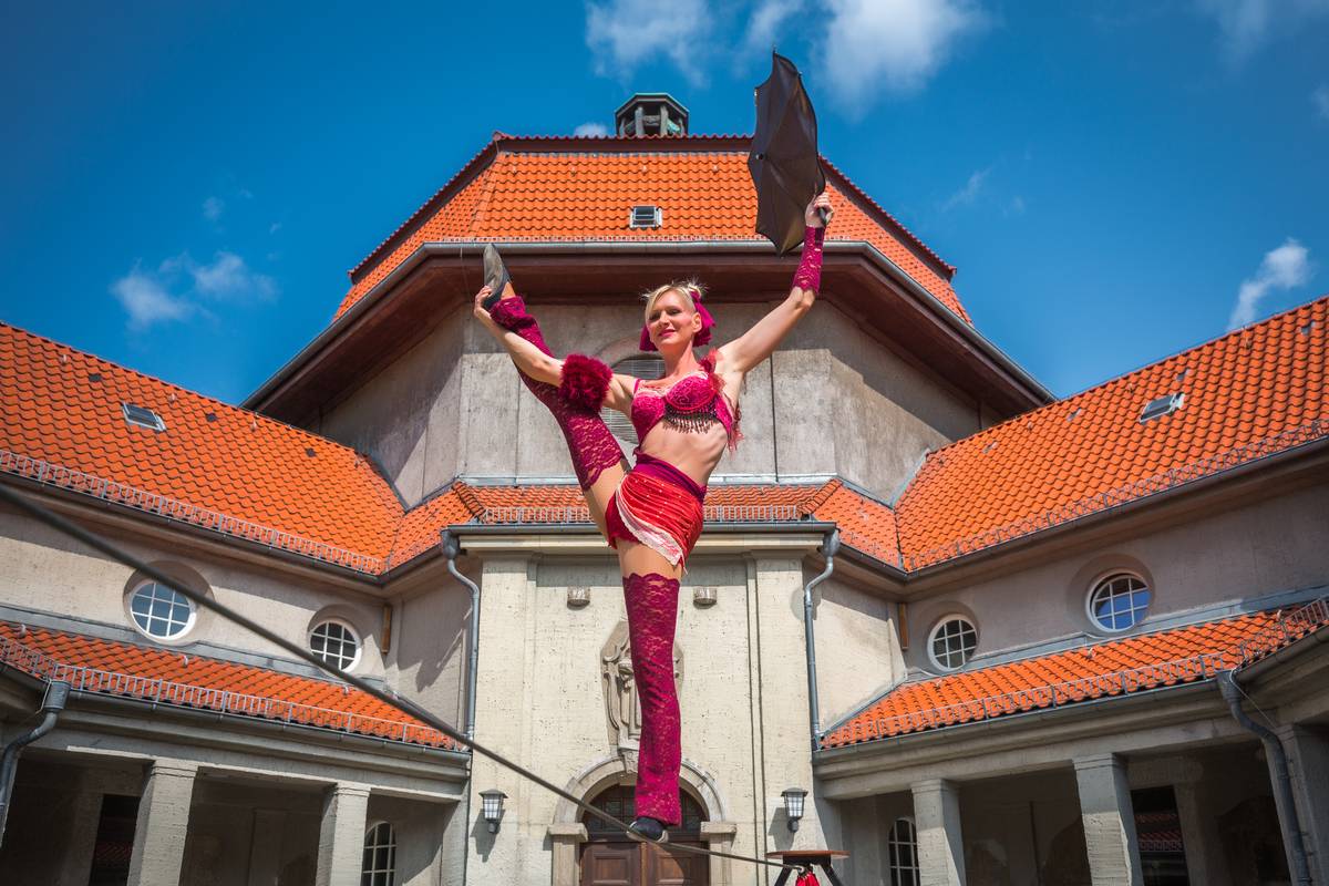 Mariann Engels | Seilartistik | Programm 'Fever'